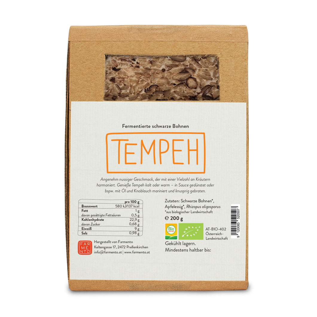 Tempeh schwarz